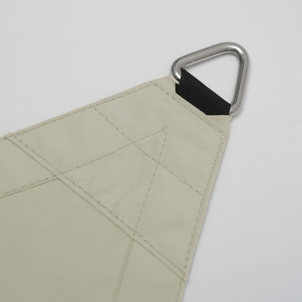 Voile d’ombrage triangulaire imperméable UV & intempéries