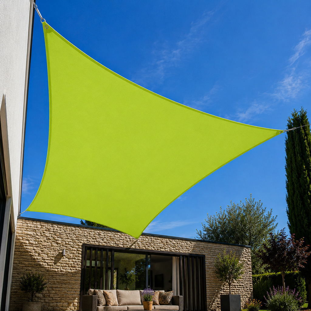 Voile d’ombrage grande taille protection UV imperméable