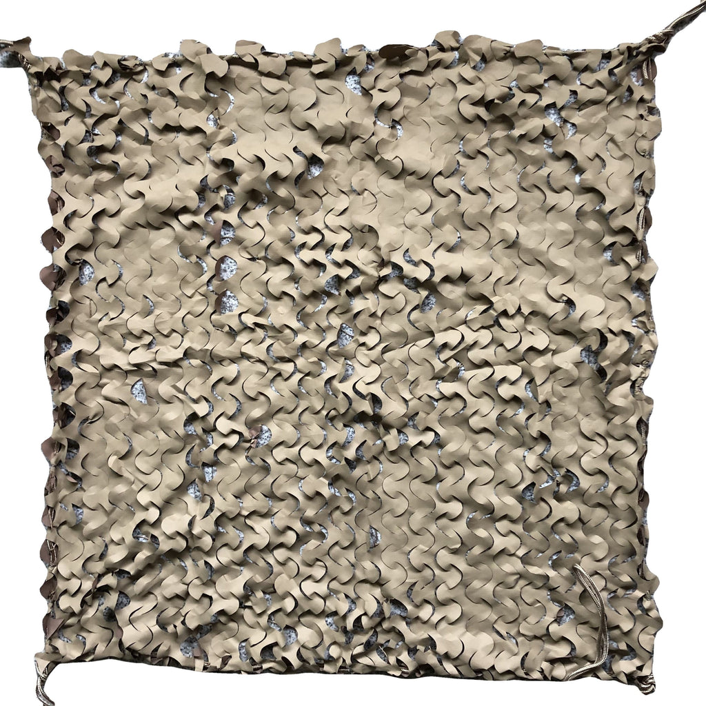 Filet camouflage triangulaire sable respirant & léger